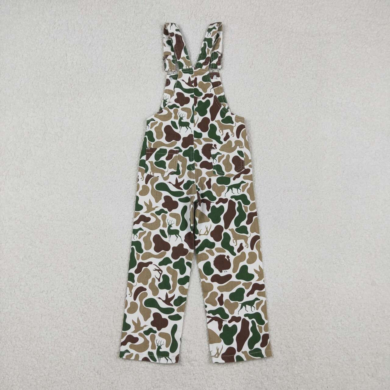 Camo Duck overall Jeans P0828
