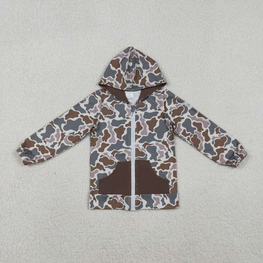 Camo Long Sleeve hoodies BT1376