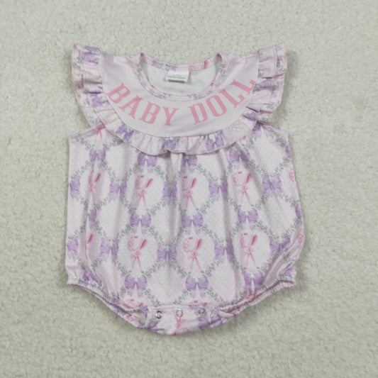 Flower baby sleeveless baby Romper SR3292