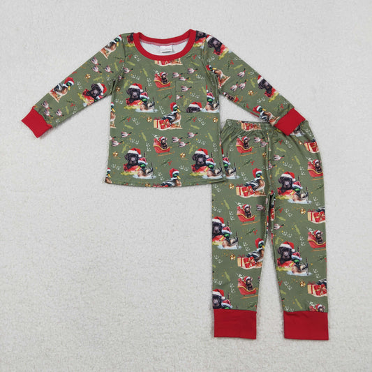 Christmas duck Dog hat long-sleeved pajamas BLP1213