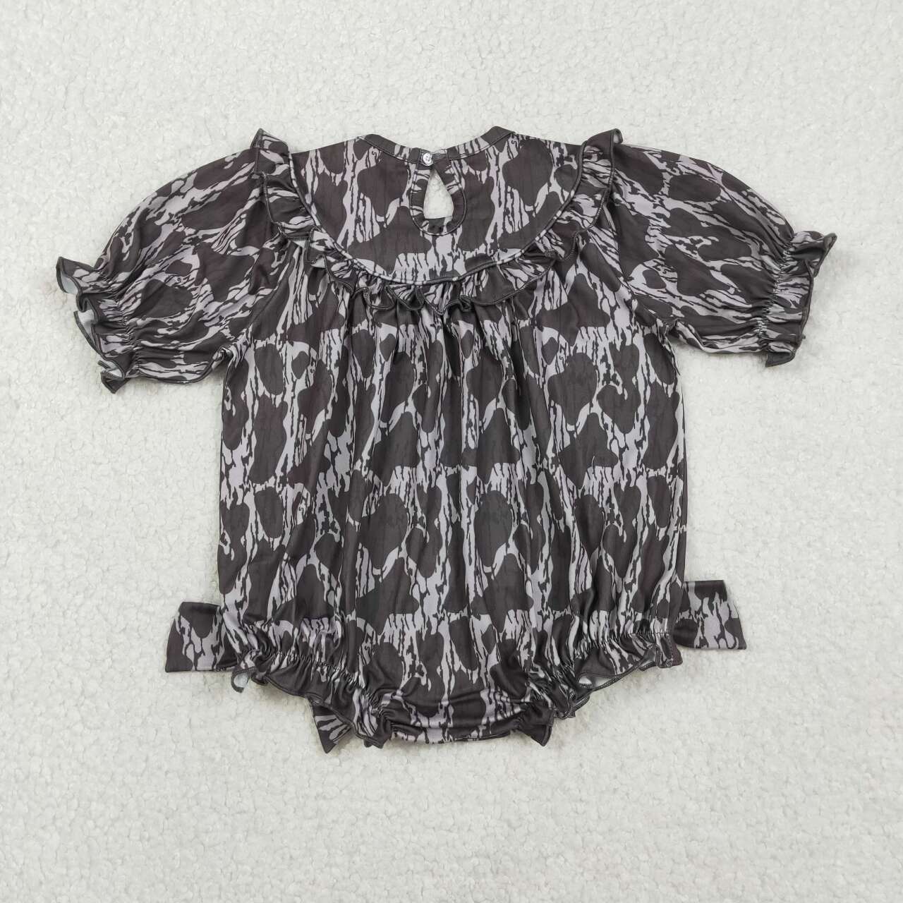 Camo Smock MAMA‘S Girls baby romper LR2727