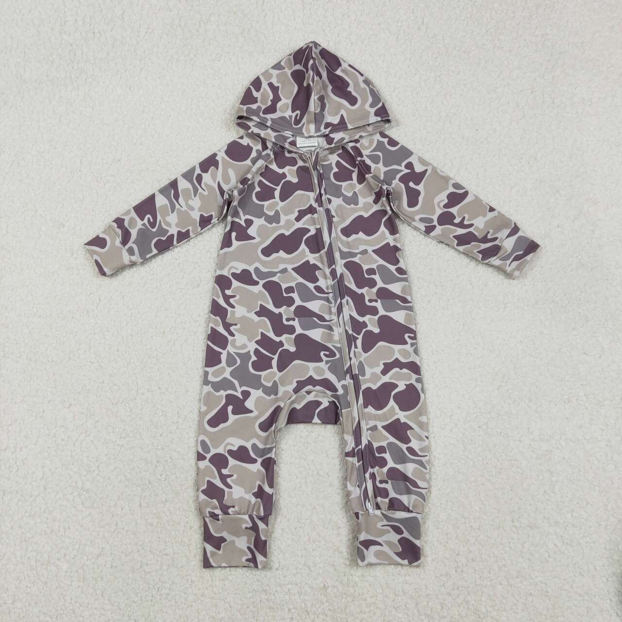 Camo long Sleeve baby Romper LR2811