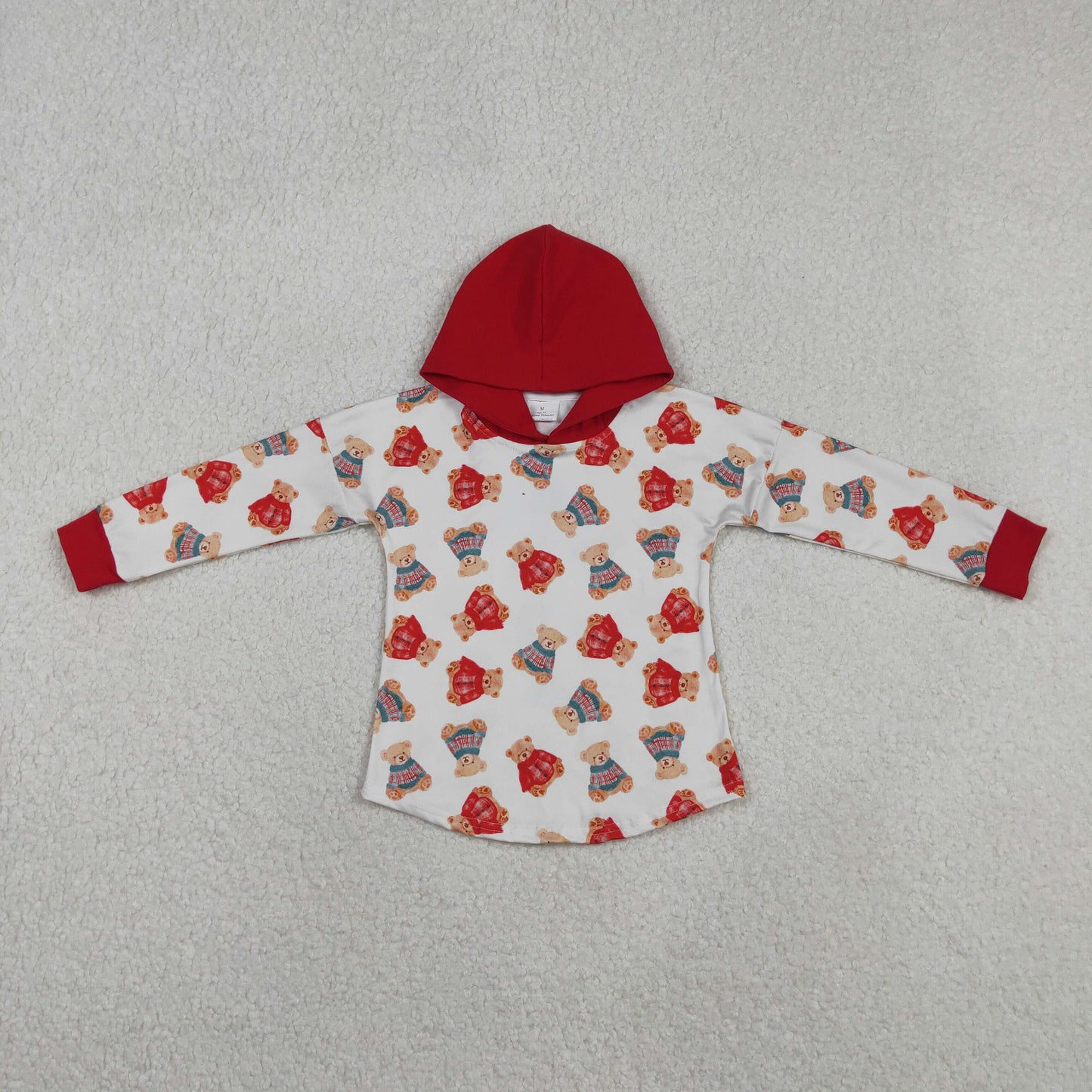 Red bear Long Sleeve hoodies LR2706