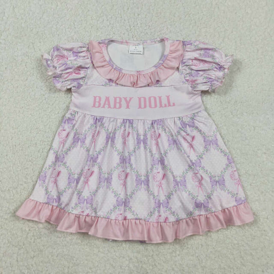 Pink floral DADY baby Romper SR3291