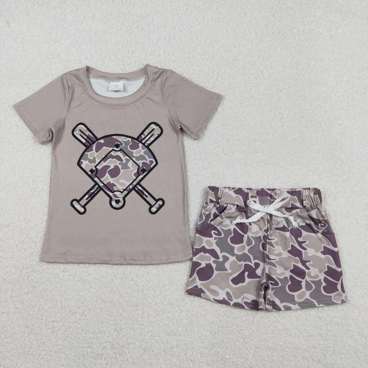 Camo Short sleeve Boy Set BT1417