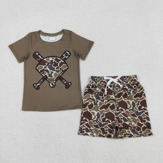 Camo Short sleeve Boy Set