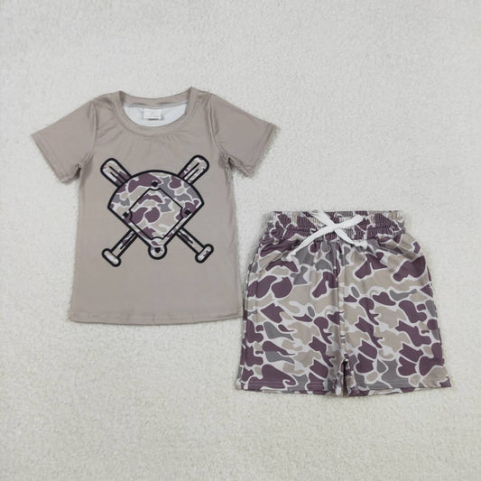 Camo Short sleeve Boy Set