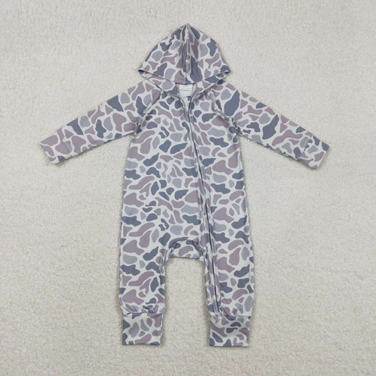 Camo long Sleeve baby Romper LR2813