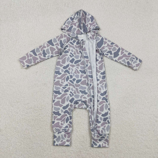 Camo long Sleeve baby Romper LR2813