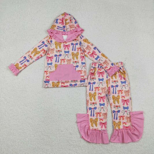 Pink Bow jogger Set GLP3049