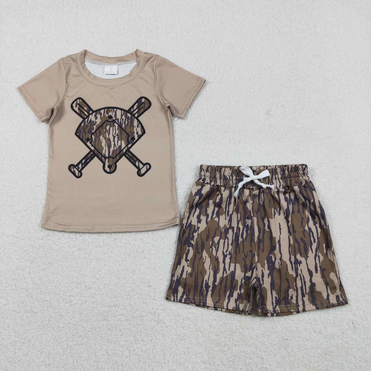Camo Short sleeve Boy Set