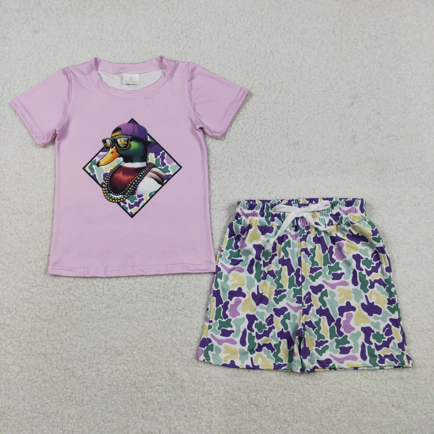 camo Short sleeve boy set SS0734
