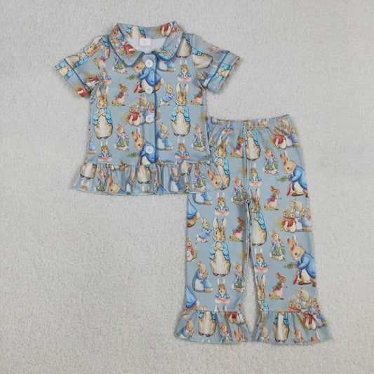 Easter Bunny Short sleeve pajamas GSPO2097