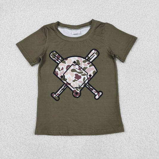 Green Camo Short Shirt BT1424