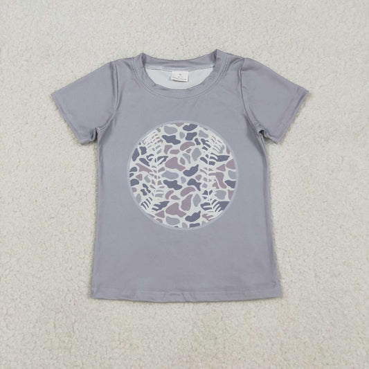 Grey Camo Short Shirt BT1430