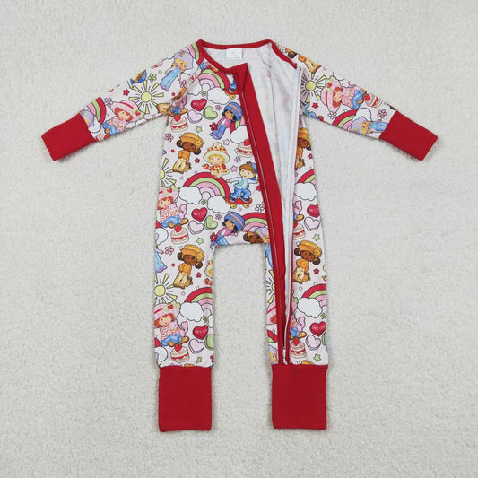 Cartoon Full Zipper Baby Romper LR2852