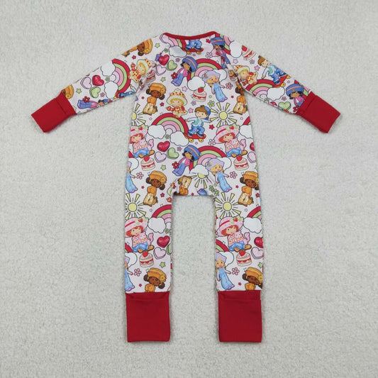 Cartoon Full Zipper Baby Romper LR2852