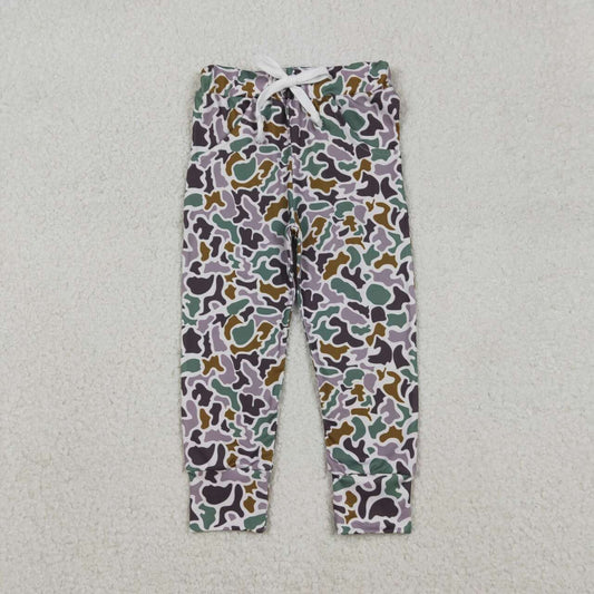Camo Print Leggings Pants P0944