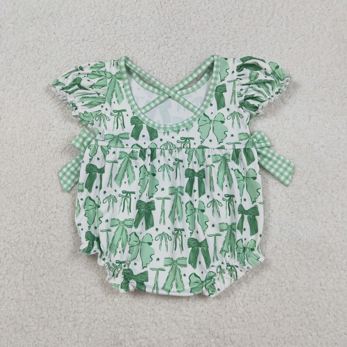 st patrick day baby Romper SR3305