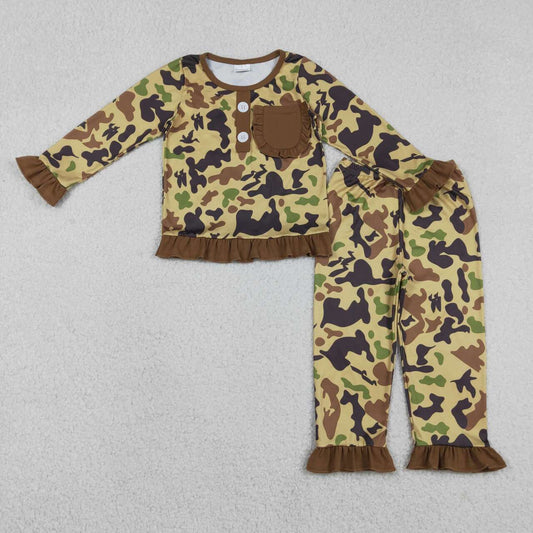 Camo Long-Sleeved Pajamas GLP1335