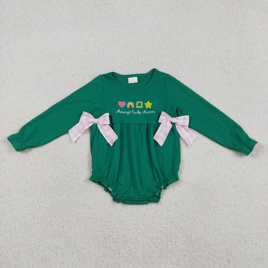 st patrick day baby Romper LR2839