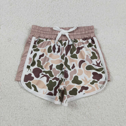 Green Camo Kids Short SS0743