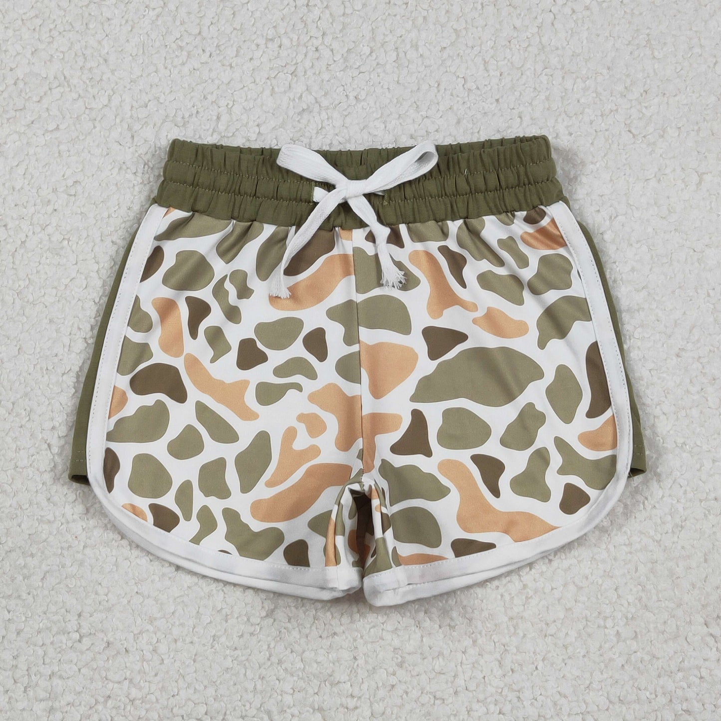 Green camo Kids Short SS0744