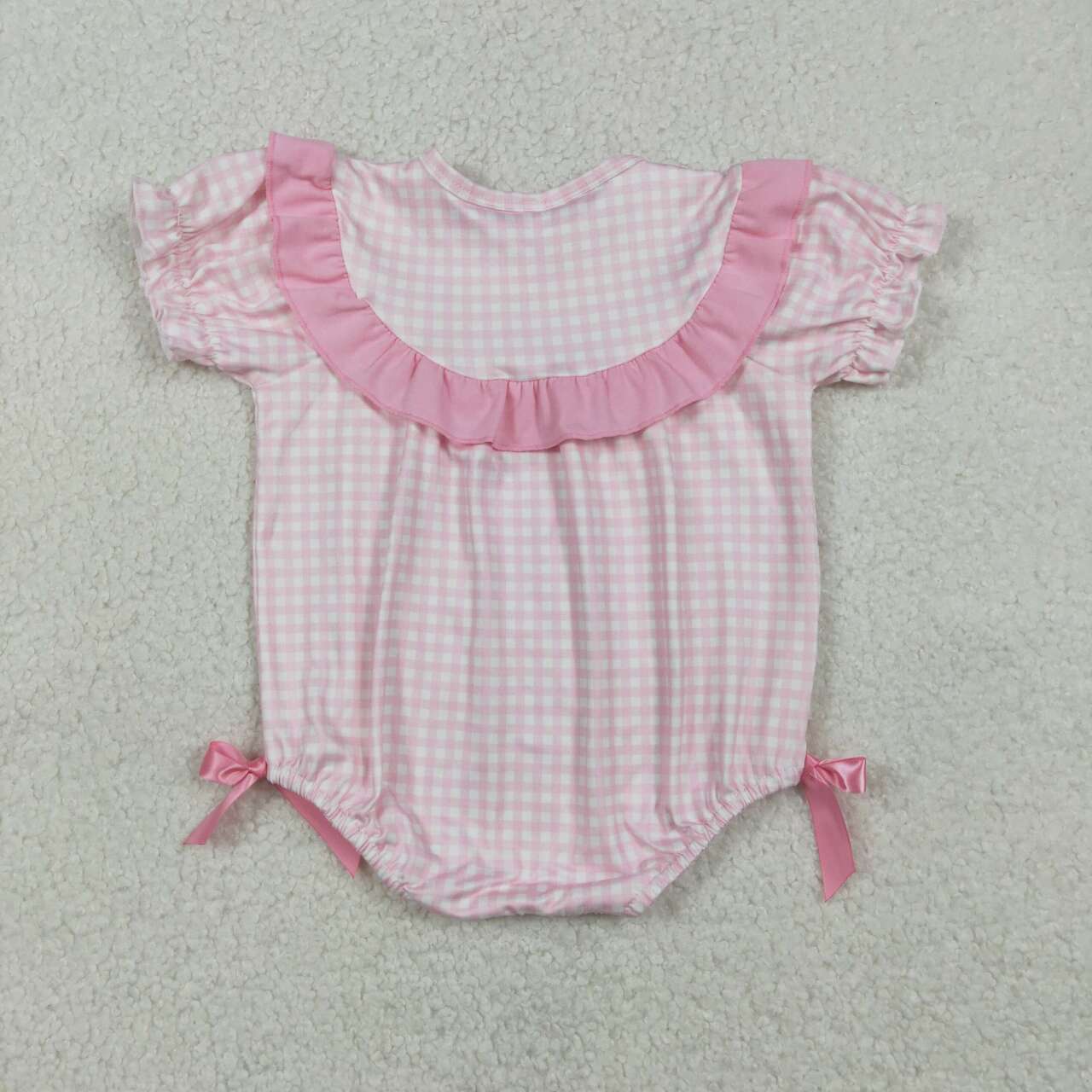 Easter embroidered Bunny baby Romper SR3565
