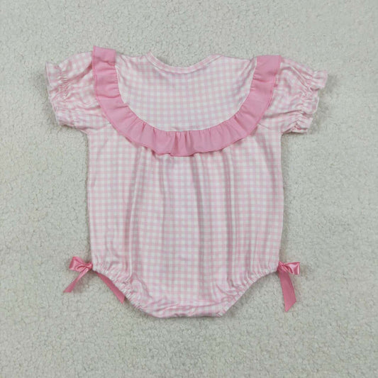 Easter embroidered Bunny baby Romper SR3565