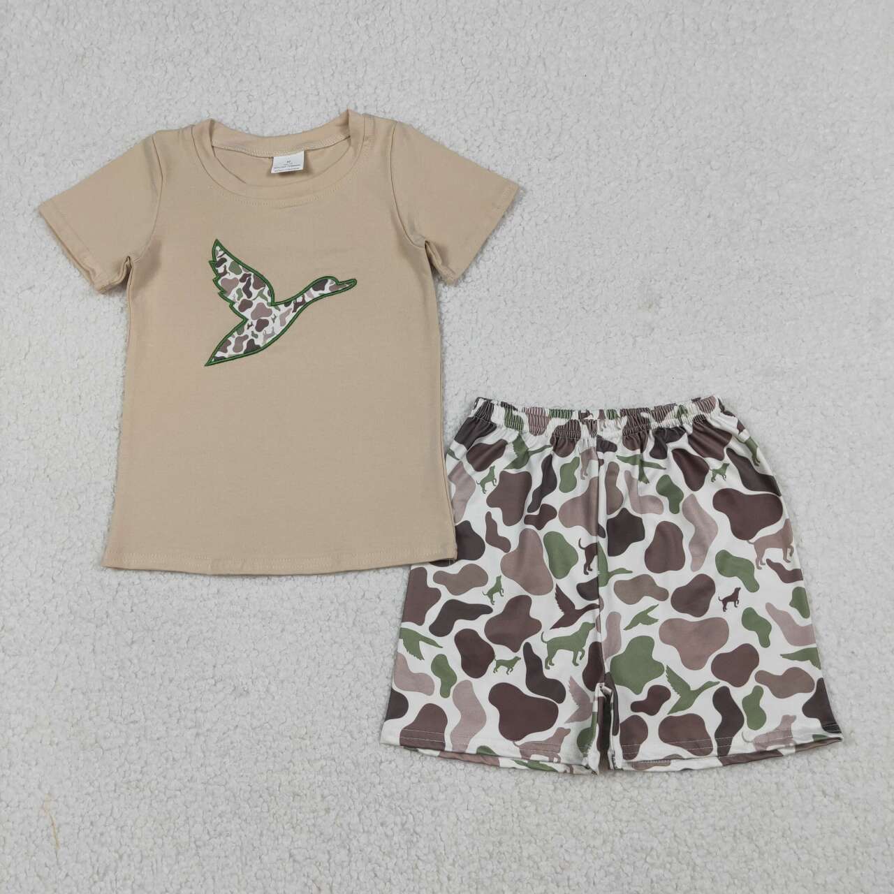 Easter Embroidered cross Boy set BSSO1646