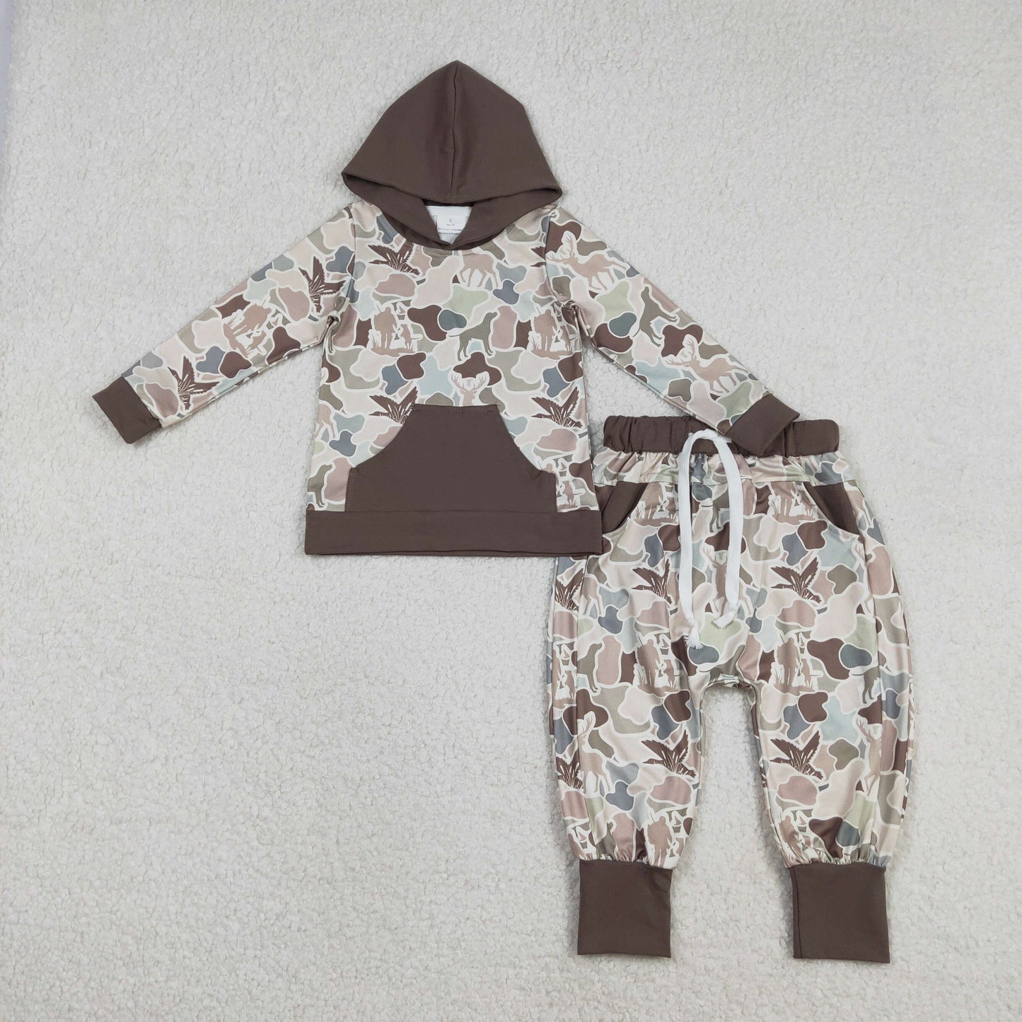 Duck Camo Print jogger Set BLP1403