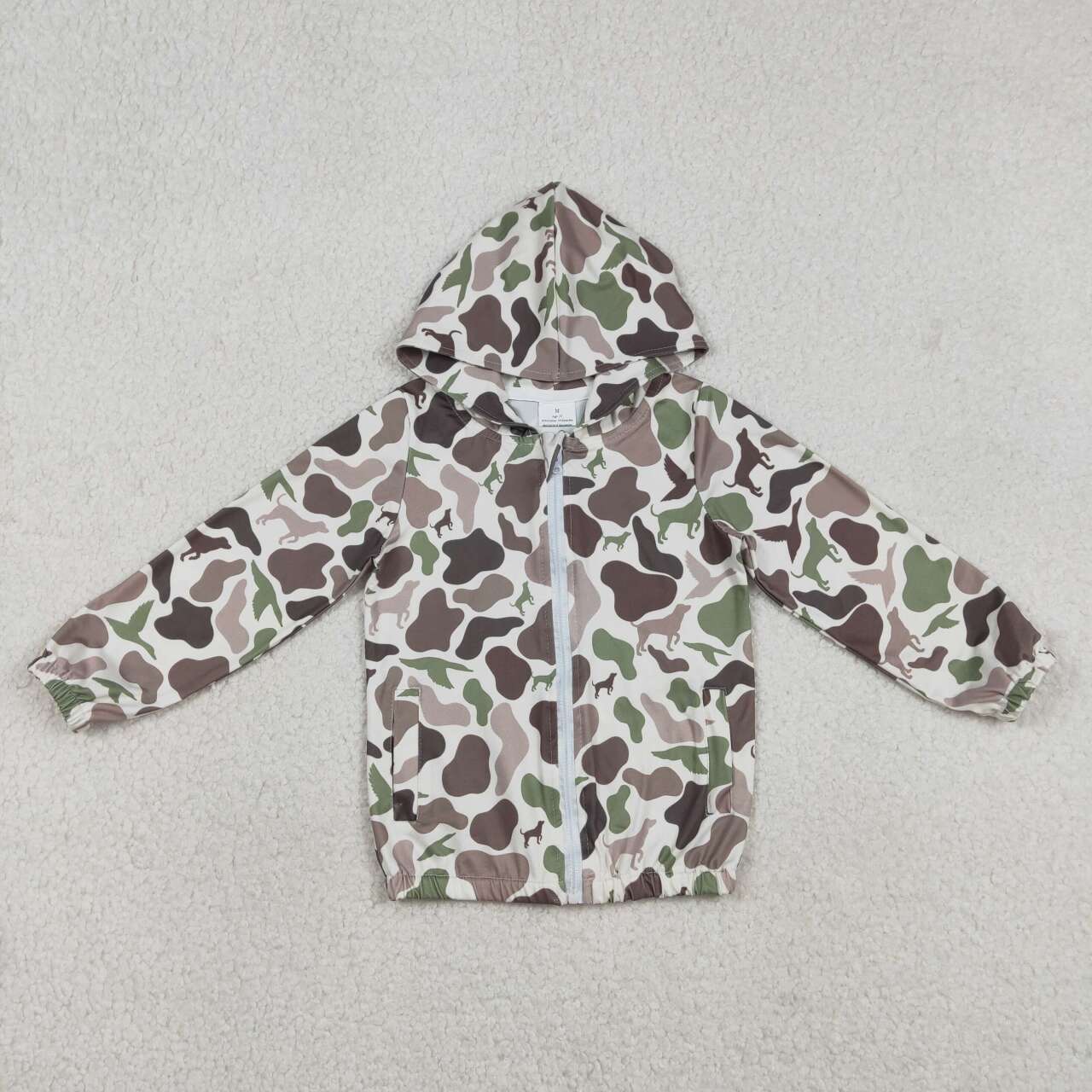 Camo Duck Long Sleeve hoodies BT1343