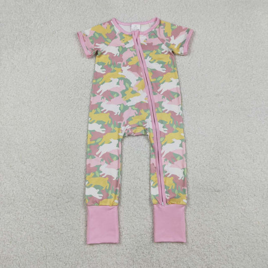 Easter Camo Bunny baby Romper SR3715