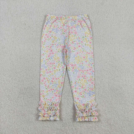 flower Print Leggings Pants P1005