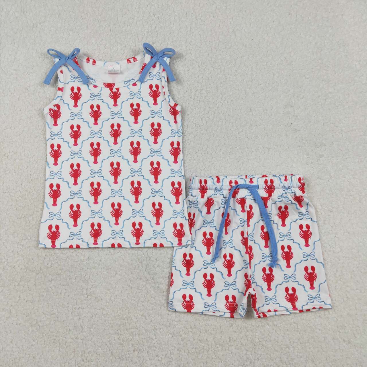 Summer Lobster sleeveless Girls Set GSSO3005