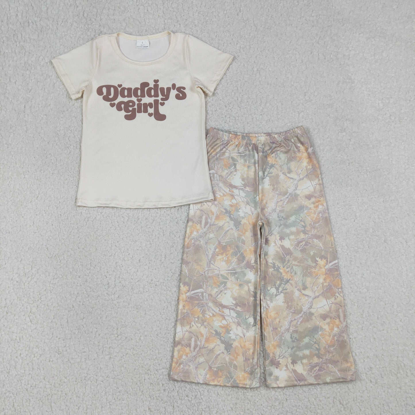 Daddy's Girls Pants Girls Set