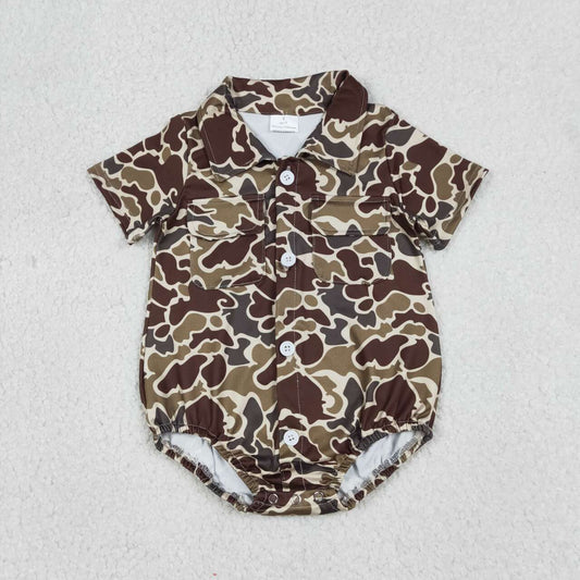 camo baby Romper SR3659