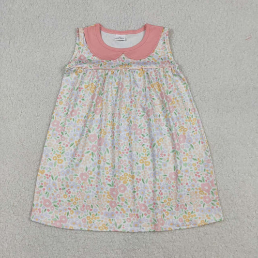 Floral sleeveless Girls Dress GSD3226