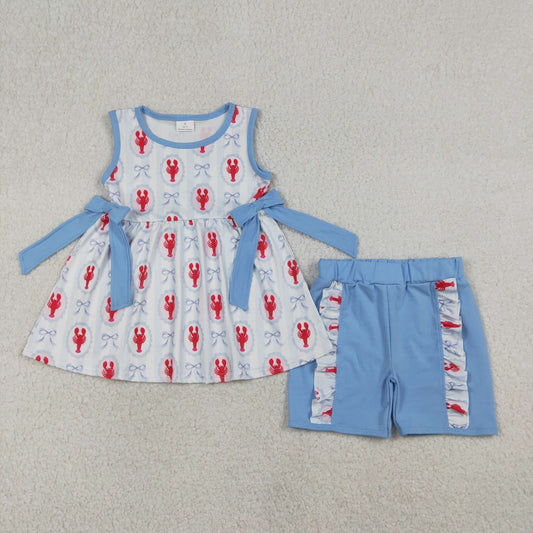 Summer lobster sleeveless Girls Set GSSO3051