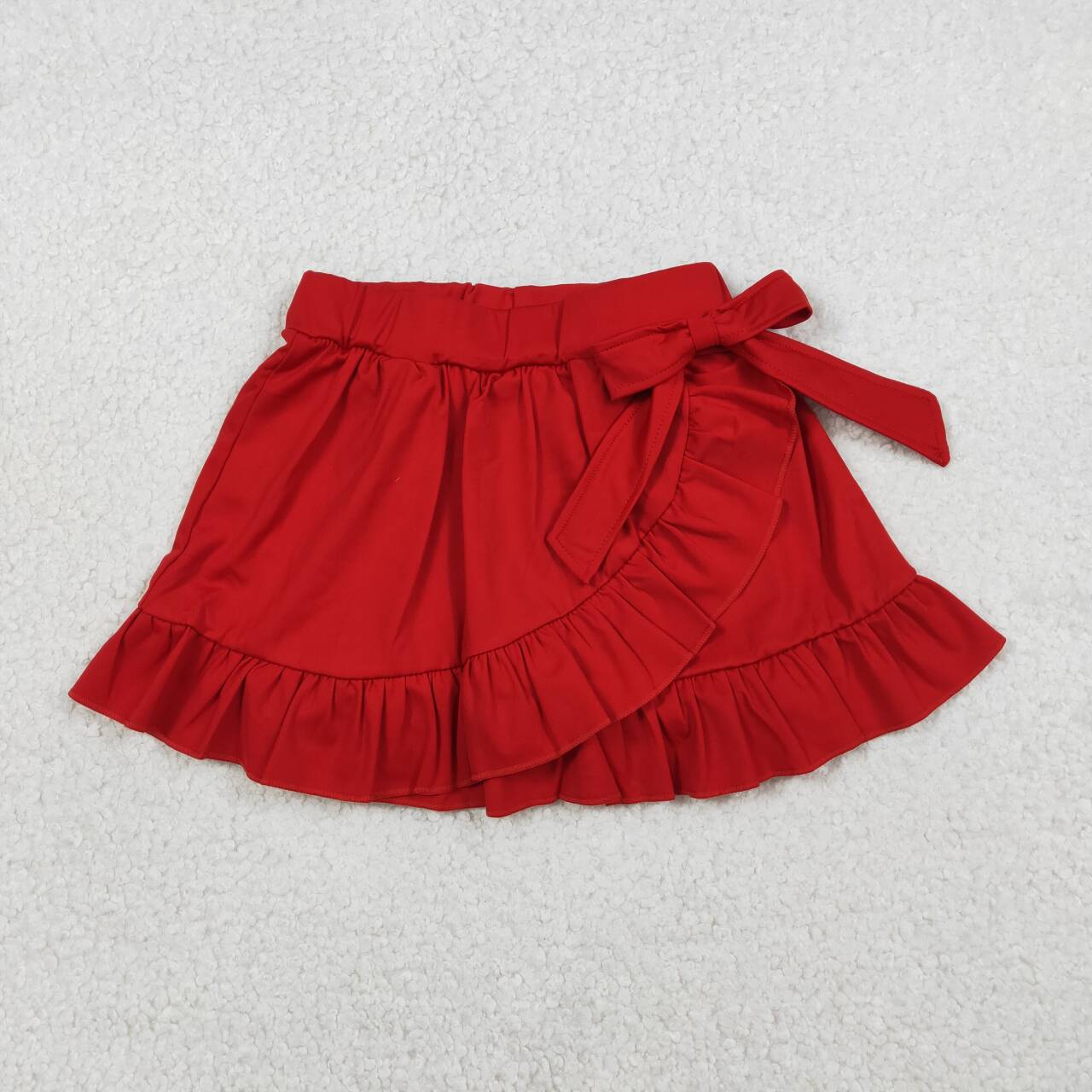 Athletic Red Girls Skort GLK0215