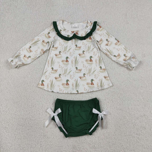 Duck Long Sleeve Girls ‘s bummie outfit GBO0482