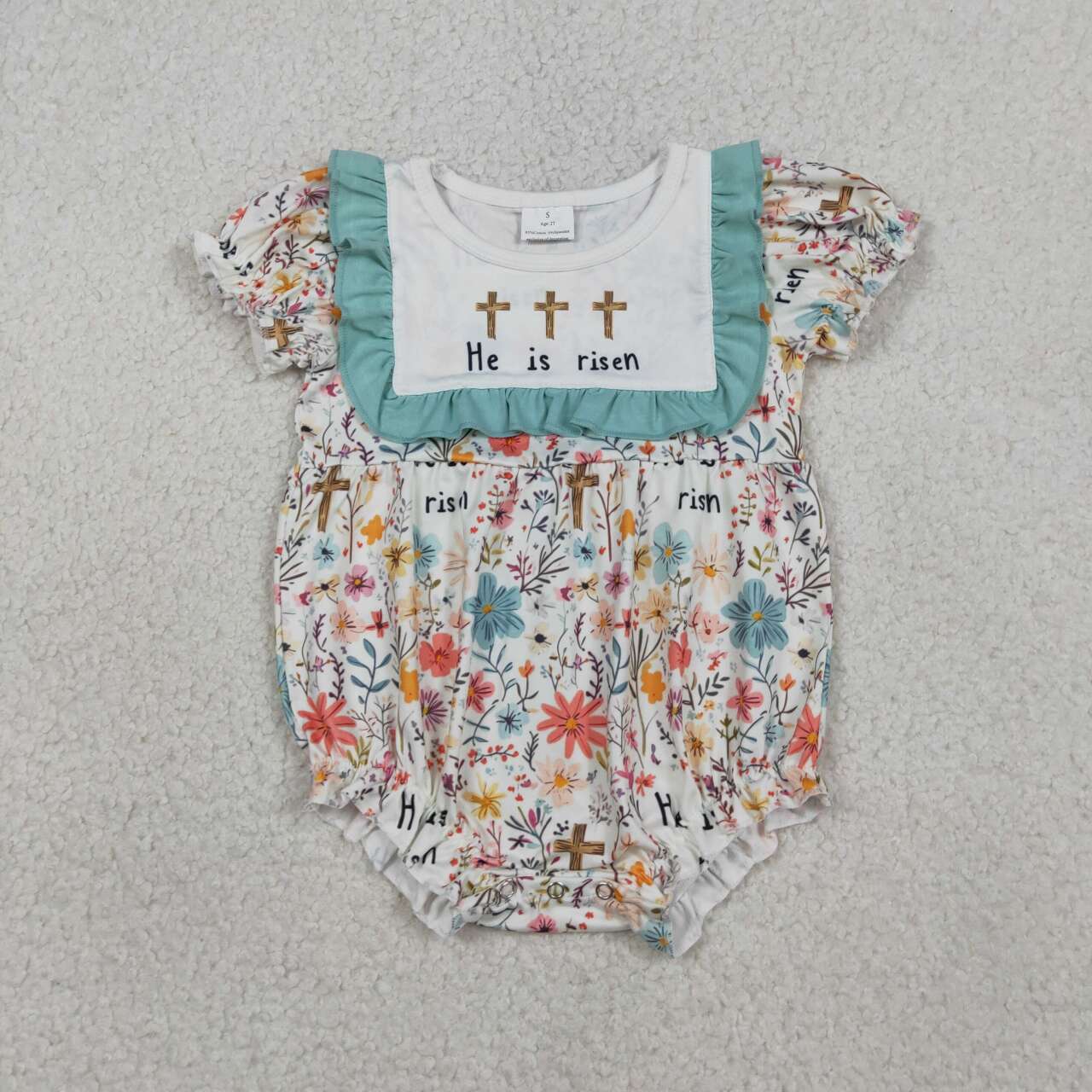 Easter cross Baby Romper SR3861