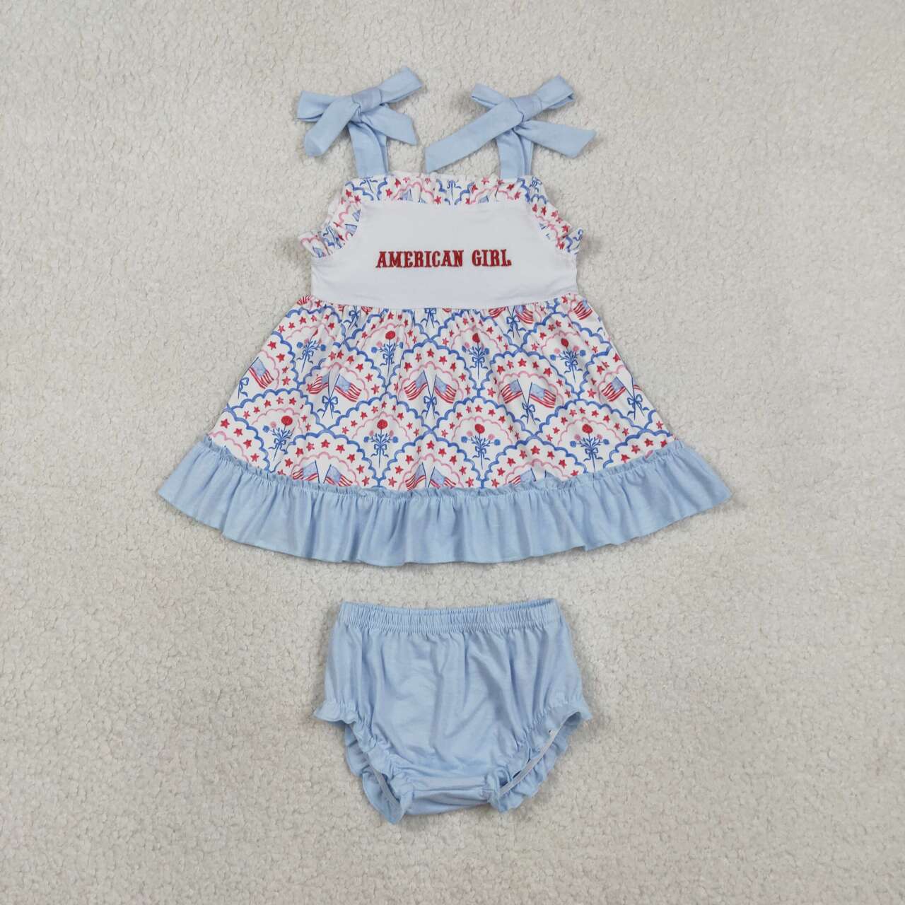 July of 4th flower bummies outfit SR3648