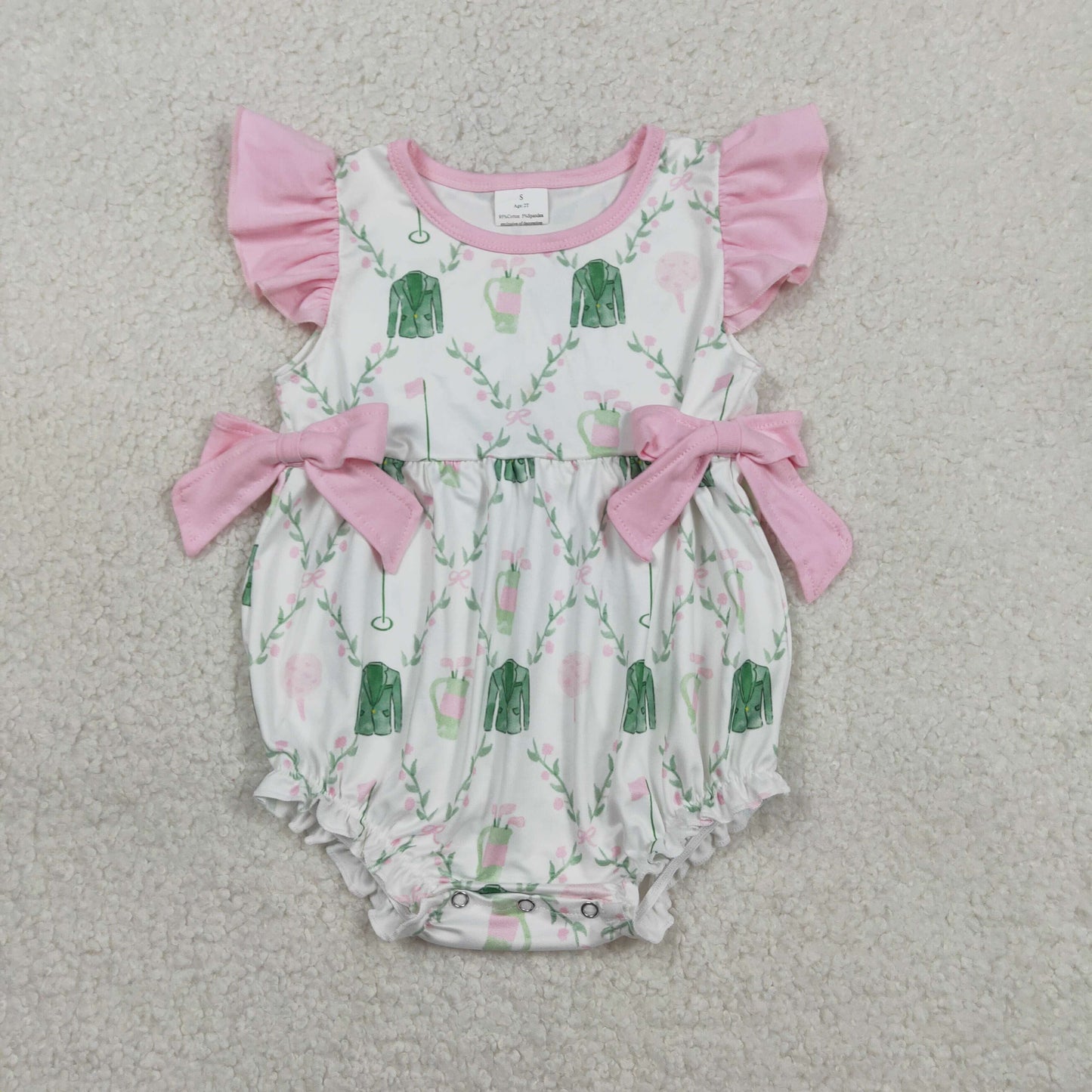Golf Print Baby Romper SR3842