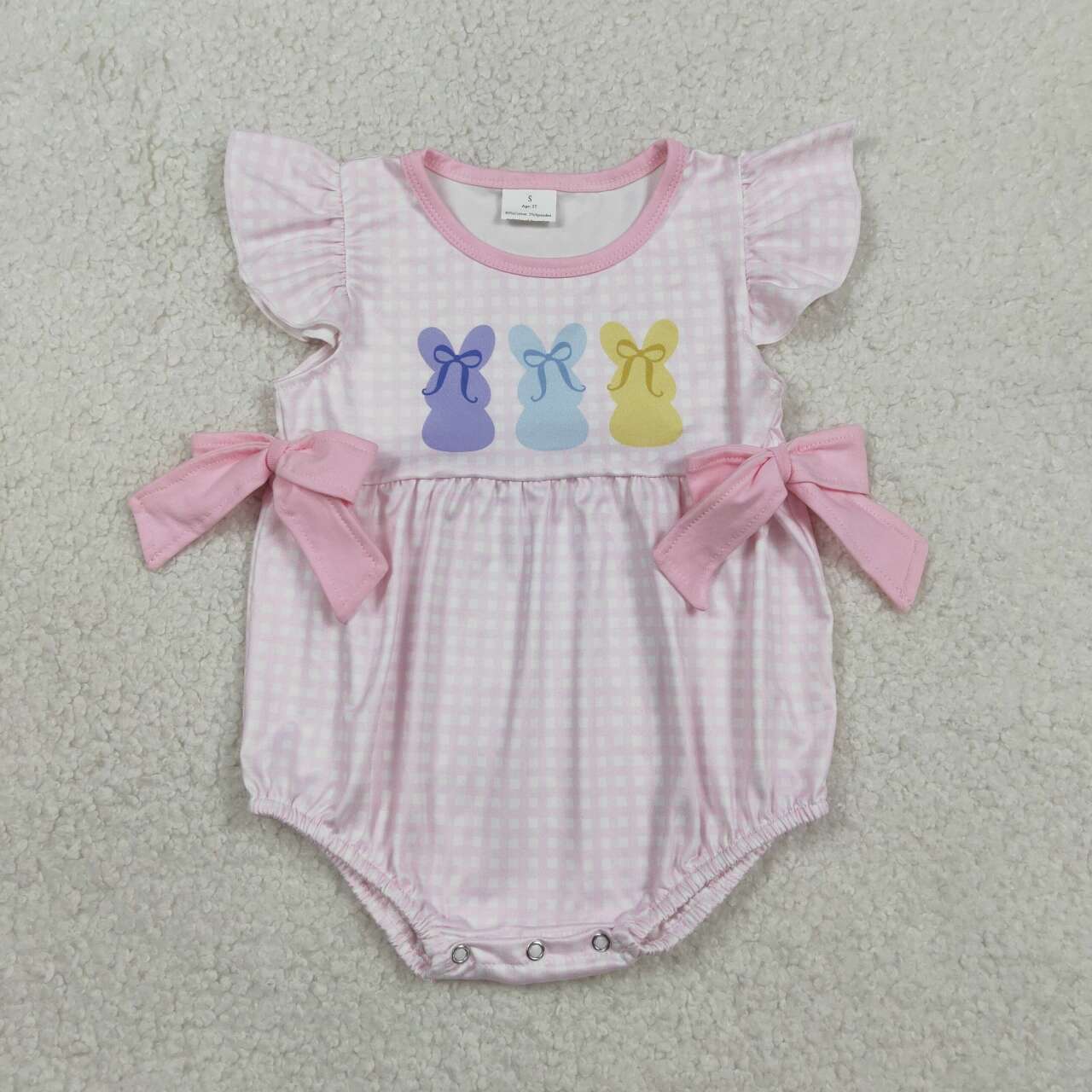 Easter colorful Bunny Baby Romper SR3767