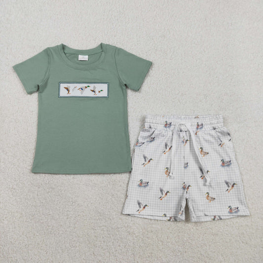 Duck embroidery Boy Set BSSO1639