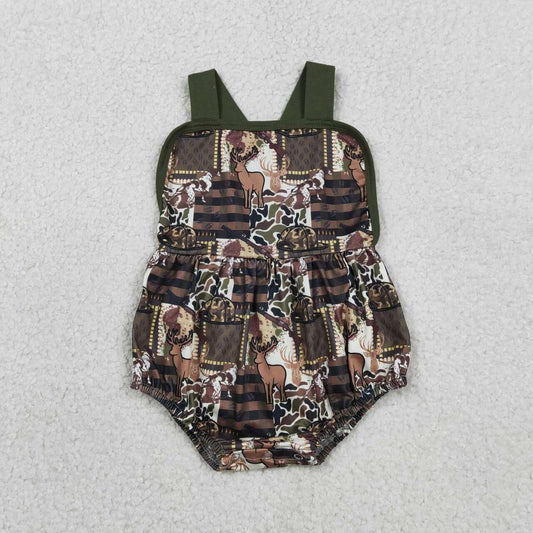 Deer Sleeveless Baby Romper SR3927