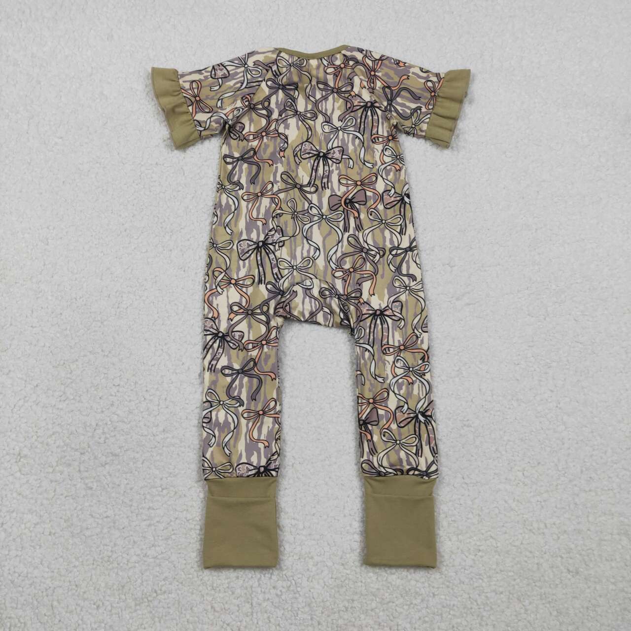 Camo Bow Baby Romper SR3931