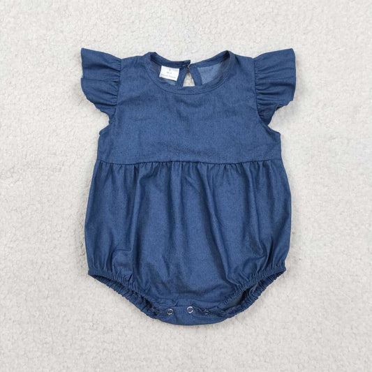 Denim fabric Baby Romper SR3734