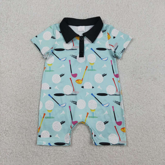 Golf Print Baby Romper SR3086